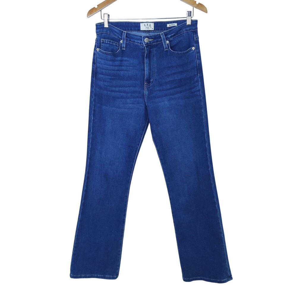 L.T.J. Letters to Juliet Bambino High Rise Baby Bootcut Full Length Jeans 28